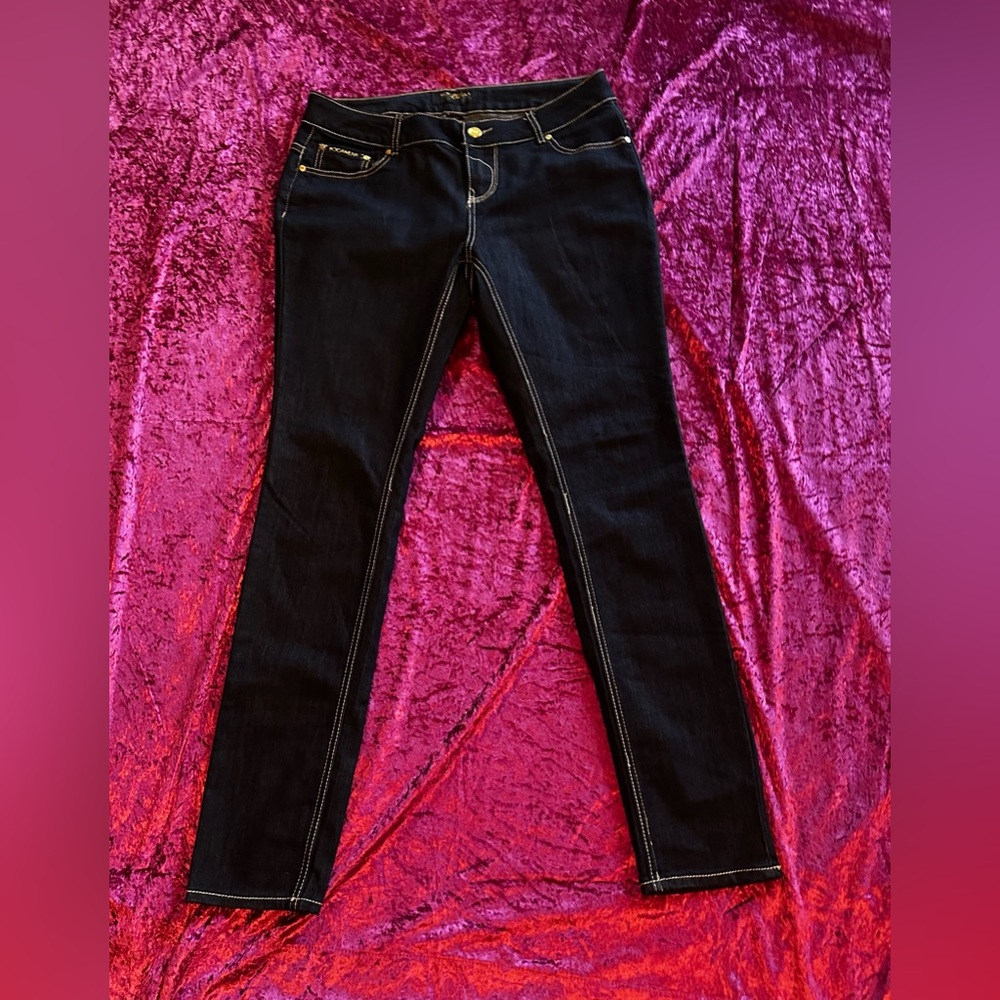 Rocawear Women's Dark Blue Skinny Jeans